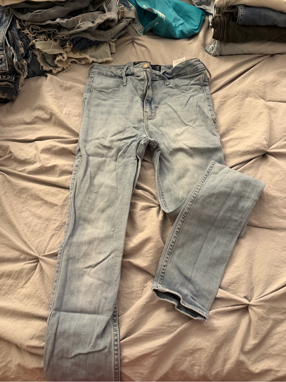 Hollister Light Blue Skinny Jeans